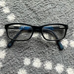 Nike - Kids Black and Blue Eyewear Frames "Just Do It."